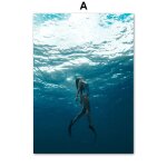 Toile d'art mural avec cocotier, tortue de mer, plage, fille, affiches et imprimés nordiques, photos ... Toile d'art mural avec cocotier, tortue de mer, plage, fille, affiches et imprimés nordiques, photos ...