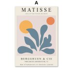 Toile d'art mural vintage avec motifs floraux d'henry matisse, lignes d'exposition, affiches et imprim�s, ...