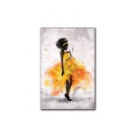 Toile d'art reine dansante aquarelle, affiches et imprimés de femmes noires, tableau d'art mural pour ... Toile d'art reine dansante aquarelle, affiches et imprimés de femmes noires, tableau d'art mural pour ...