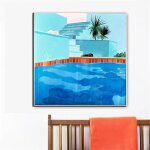 Toile d'exposition piscine et marche, affiches et imprim�s, photos d'art murales pour salon, d�coration ...