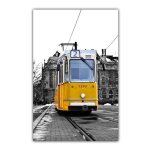 Toile de peinture artistique rétro, paysage, vue sur la rue, affiche jaune, chariot, ecole, bus, avion, ... Toile de peinture artistique rétro, paysage, vue sur la rue, affiche jaune, chariot, ecole, bus, avion, ...