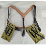 Tombj - ceinture d'quipement de service en cuir de l'arme allemande, classique, combat de soldats wh, ...