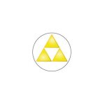 Triforce - autocollants stickers caches enjoliveurs pour jante auto - taille : autres a renseigner dans ...