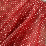 Tulle a pois noir / blanc 45x155cm, maille tachete, filet doux, tissu command pour bricolage, poupe ...