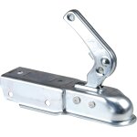 Unitec 10335 � attelage carr� pour caravane (60 mm), argent
