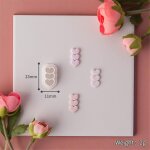 Valentine's day series soft ceramic clay , heart jewelry pendant shape cutting mold, handmade tools