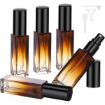 Vaporisateur parfum vide, 5 pices 10ml vaporisateur de sac rechargeable, atomiseur parfum en verre, ...