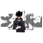 Veste my hero academia tkoyami, peintures sur toile, affiches d'art murales et imprims, image dcorative ...