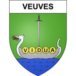 Veuves 41 ville sticker blason ecusson autocollant adhésif - taille : 4 cm Veuves 41 ville sticker blason ecusson autocollant adhésif - taille : 4 cm