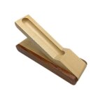 Vitrine de stylo en bois stylo de rangement simple / double collecteur de stylo plume Vitrine de stylo en bois stylo de rangement simple / double collecteur de stylo plume