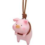 Voiture r�troviseur pendentif lucky piggy hanging ornament auto interior decoration (pendentif piggy) ...