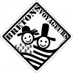 Voyageurs bretons breizh bretagne 563 autocollant sticker - taille : 40 cm