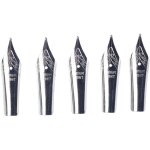Wagner - lot de 10 plumes de calligraphie a pointe moyenne en acier inoxydable pour stylos a encre bleue ... Wagner - lot de 10 plumes de calligraphie a pointe moyenne en acier inoxydable pour stylos a encre bleue ...