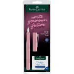 Wagner - 140833 grip 2010 stylo plume avec 6 cartouches de rechange rose