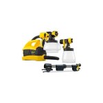 Wagner pistolet peinture basse pression universel - sprayer w690 - avec rallonge plafonds