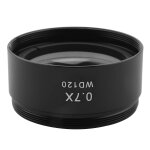 Wd120 0. 7x trinoculaire stéréo microscope objectif auxiliaire lentille barlow lentille 48mm filetage ... Wd120 0. 7x trinoculaire stéréo microscope objectif auxiliaire lentille barlow lentille 48mm filetage ...