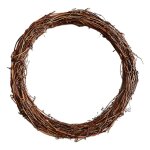 Wharick rotin cercle durable beau tissu non tiss� etoile de no�l en forme de bricolage rotin cercle