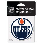 Wincraft autocollant 10x10cm - nhl edmonton oilers