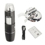 Wireless digital microscope 1000x hd portable wifi usb microscope camera for printing learning observation ...