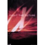 X - files - fight the futur - affiche / poster envoi en tube