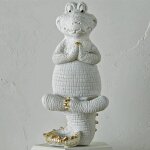 Yoga animaux ornements rsine artisanat statue collection de haute qualit et cadeaux pour la dcoration ...