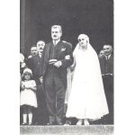 Yssingeaux - la rosiere, mlle ribeyron, a son bras le maire m. augustin michel et derrire lui le docteur ...