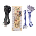 Zero delay arcade diy arcade usb encoder to joystick pour pc / ps3 / / android avec joystick 4. 8mm button ...