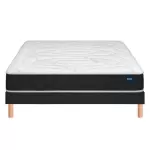 Ensemble bultex optimum + sommier confort ferme 160x200