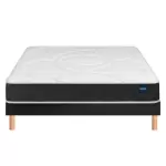 Ensemble bultex recovery + sommier confort ferme 160x200