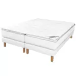 Ensemble duvivier gala luxe mousse 160x200 - double sommier