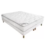 Ensemble duvivier gala luxe visco 160x200 - double sommier