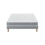 Ensemble matelas douces nuits morpheo mousse hr 42g / m3 + sommier base ferme 120x190