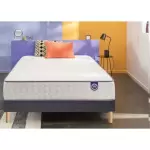 Ensemble merinos beauty bed - 560 ressorts ensachs + sommier confort medium 140x190