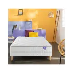 Ensemble merinos morning routine - 580 ressorts ensachs + sommier confort ferme 160x200