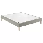 Sommier epeda nature medium - chin naturel 80x200