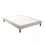 Sommier epeda nature medium - jean gris fonc 80x200