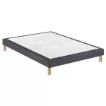 Sommier tapissier merinos crayon confort morphologique 3 zones 160x190