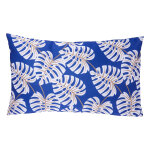 Atmosphera housse de coussin d'extrieur falla bleu indigo 50 x 30 cm - polyester hespride