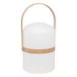 Atmosphera lampe d'ext�rieur kiara rechargeable usb blanc h. 36 cm hesp�ride