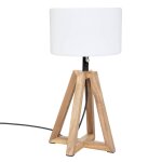 Atmosphera lampe d'ext�rieur matia blanc h. 59 cm hesp�ride