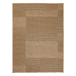 Atmosphera tapis d'extrieur luka motif gomtrique 150 x 100 cm - polypropylne hespride
