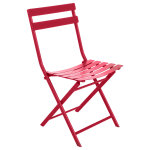 Chaise de jardin pliante greensboro grenade acier traité époxy, traitement antirouille renforcé hespéride ... Chaise de jardin pliante greensboro grenade acier traité époxy, traitement antirouille renforcé hespéride ...