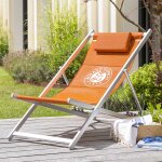 Chilienne de jardin porte d'auteuil terre battue aluminium anodisé, texaline matelassée - roland - garros ... Chilienne de jardin porte d'auteuil terre battue aluminium anodisé, texaline matelassée - roland - garros ...