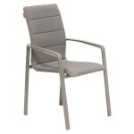 Fauteuil de jardin diese badiane / caf� aluminium trait� �poxy, texaline hesp�ride