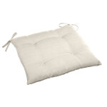 Galette de chaise carre 4 points korai bl 40 x cm - polyester hespride