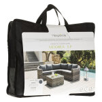 Housse de coussin pour salon moor�a 5 places terre d'ombre - polyester hesp�ride