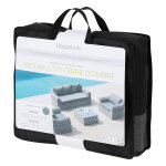 Housse de coussin pour salon moor�a 5 places terre d'ombre polyester hesp�ride