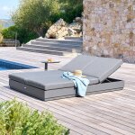 Lit de piscine allure graphite aluminium trait� �poxy, polyester hesp�ride