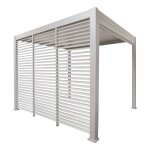Persienne evora argile pour c�t� 3 m - 1 / 3 0, 9 x 2, 4 aluminium trait� �poxy hesp�ride