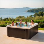 Spa acryl blanc 5 places - aluminium hesp�ride